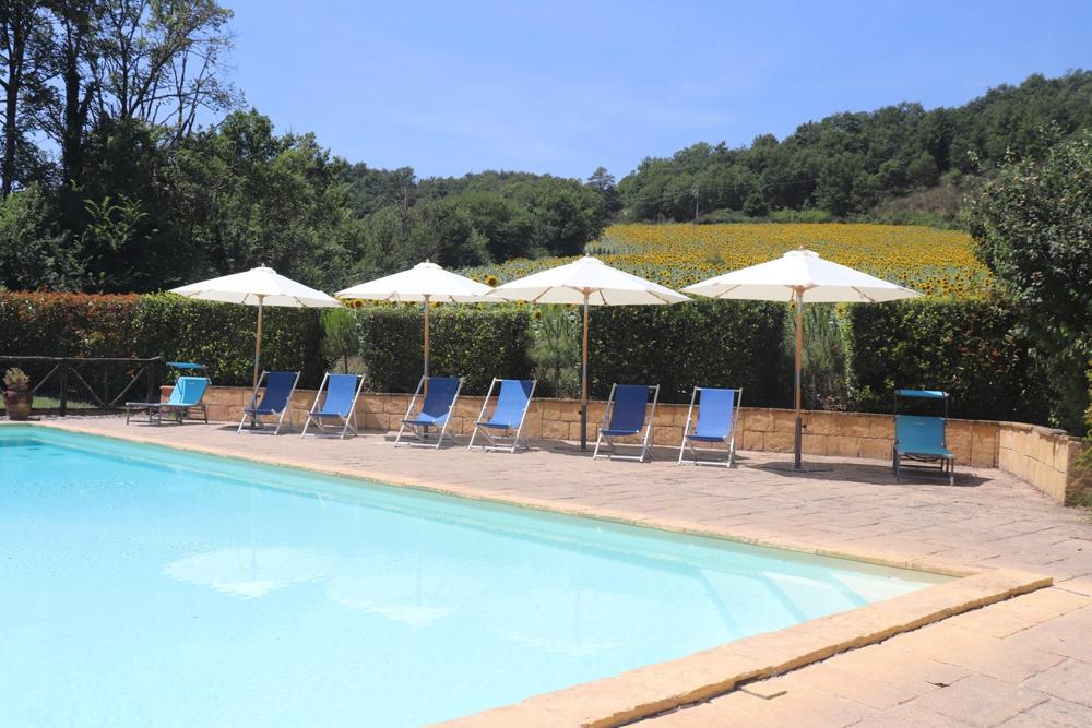 Pool over the valley